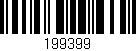 Código de barras (EAN, GTIN, SKU, ISBN): '199399'