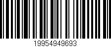 Código de barras (EAN, GTIN, SKU, ISBN): '19954949693'