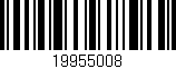 Código de barras (EAN, GTIN, SKU, ISBN): '19955008'