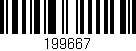Código de barras (EAN, GTIN, SKU, ISBN): '199667'