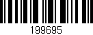Código de barras (EAN, GTIN, SKU, ISBN): '199695'