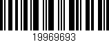 Código de barras (EAN, GTIN, SKU, ISBN): '19969693'