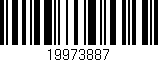 Código de barras (EAN, GTIN, SKU, ISBN): '19973887'