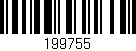 Código de barras (EAN, GTIN, SKU, ISBN): '199755'