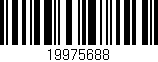 Código de barras (EAN, GTIN, SKU, ISBN): '19975688'
