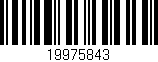 Código de barras (EAN, GTIN, SKU, ISBN): '19975843'
