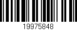 Código de barras (EAN, GTIN, SKU, ISBN): '19975848'