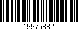Código de barras (EAN, GTIN, SKU, ISBN): '19975882'