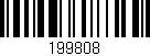 Código de barras (EAN, GTIN, SKU, ISBN): '199808'