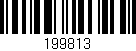 Código de barras (EAN, GTIN, SKU, ISBN): '199813'