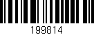 Código de barras (EAN, GTIN, SKU, ISBN): '199814'