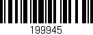 Código de barras (EAN, GTIN, SKU, ISBN): '199945'