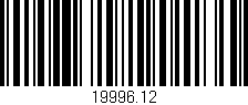 Código de barras (EAN, GTIN, SKU, ISBN): '19996.12'