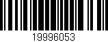 Código de barras (EAN, GTIN, SKU, ISBN): '19996053'