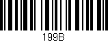 Código de barras (EAN, GTIN, SKU, ISBN): '199B'