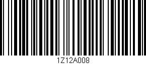 Código de barras (EAN, GTIN, SKU, ISBN): '1Z12A008'