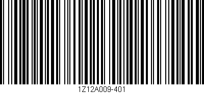 Código de barras (EAN, GTIN, SKU, ISBN): '1Z12A009-401'