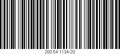 Código de barras (EAN, GTIN, SKU, ISBN): '200.54.1134-20'