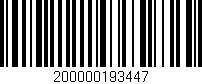 Código de barras (EAN, GTIN, SKU, ISBN): '200000193447'