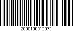 Código de barras (EAN, GTIN, SKU, ISBN): '2000100012373'