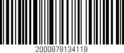 Código de barras (EAN, GTIN, SKU, ISBN): '2000878134119'