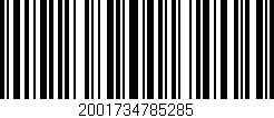 Código de barras (EAN, GTIN, SKU, ISBN): '2001734785285'