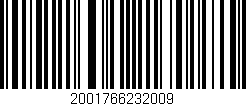 Código de barras (EAN, GTIN, SKU, ISBN): '2001766232009'