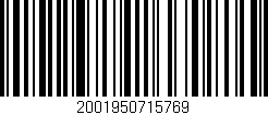 Código de barras (EAN, GTIN, SKU, ISBN): '2001950715769'