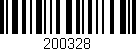 Código de barras (EAN, GTIN, SKU, ISBN): '200328'