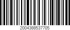 Código de barras (EAN, GTIN, SKU, ISBN): '2004388537705'