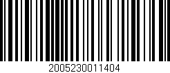 Código de barras (EAN, GTIN, SKU, ISBN): '2005230011404'