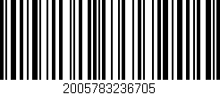 Código de barras (EAN, GTIN, SKU, ISBN): '2005783236705'