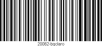 Código de barras (EAN, GTIN, SKU, ISBN): '20062-bgclaro'