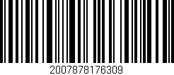 Código de barras (EAN, GTIN, SKU, ISBN): '2007878176309'