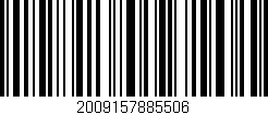 Código de barras (EAN, GTIN, SKU, ISBN): '2009157885506'