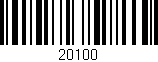 Código de barras (EAN, GTIN, SKU, ISBN): '20100'