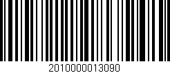 Código de barras (EAN, GTIN, SKU, ISBN): '2010000013090'