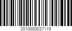 Código de barras (EAN, GTIN, SKU, ISBN): '2010000037119'