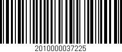 Código de barras (EAN, GTIN, SKU, ISBN): '2010000037225'