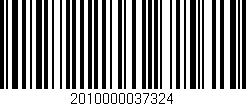Código de barras (EAN, GTIN, SKU, ISBN): '2010000037324'