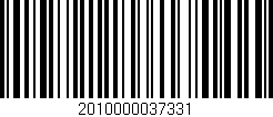 Código de barras (EAN, GTIN, SKU, ISBN): '2010000037331'