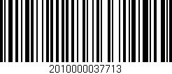Código de barras (EAN, GTIN, SKU, ISBN): '2010000037713'