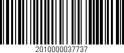 Código de barras (EAN, GTIN, SKU, ISBN): '2010000037737'