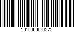 Código de barras (EAN, GTIN, SKU, ISBN): '2010000039373'
