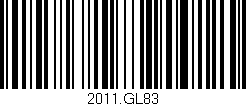 Código de barras (EAN, GTIN, SKU, ISBN): '2011.GL83'