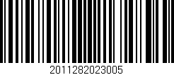 Código de barras (EAN, GTIN, SKU, ISBN): '2011282023005'