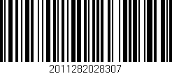 Código de barras (EAN, GTIN, SKU, ISBN): '2011282028307'