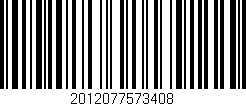 Código de barras (EAN, GTIN, SKU, ISBN): '2012077573408'
