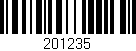 Código de barras (EAN, GTIN, SKU, ISBN): '201235'
