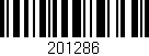 Código de barras (EAN, GTIN, SKU, ISBN): '201286'